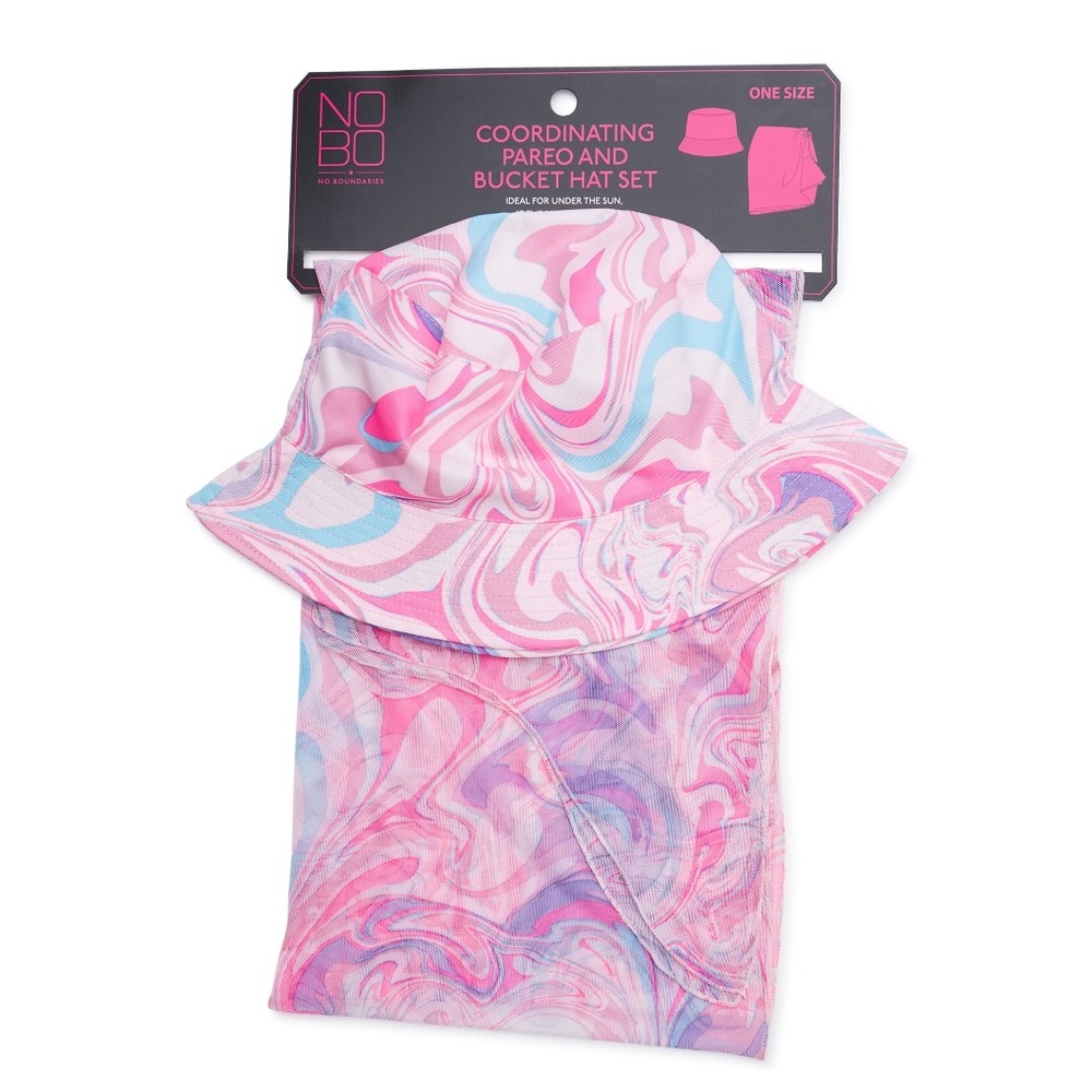 NWT’ Bucket Hat and Sarong Set from No Boundaries